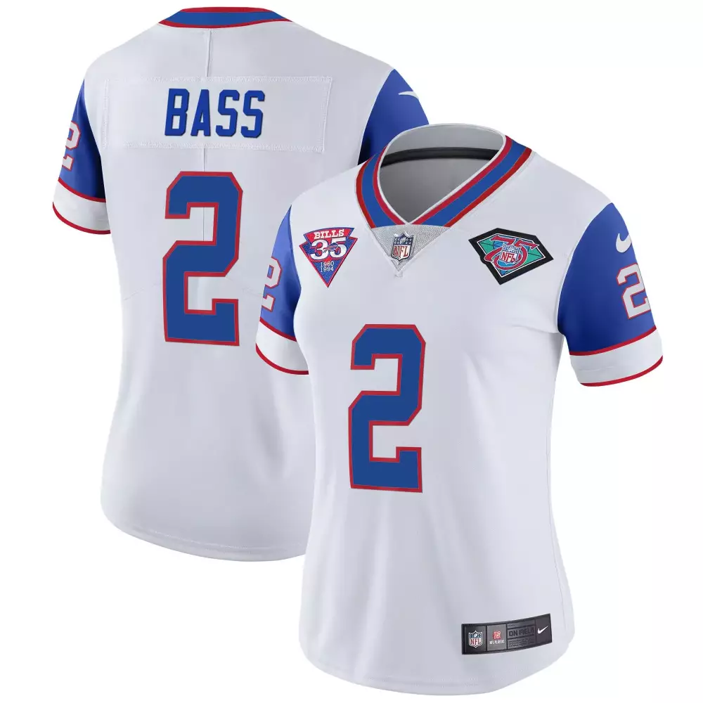 tyler bass royal sleeves mens buffalo bills alternate vapor black gold black inverted limited all stitched