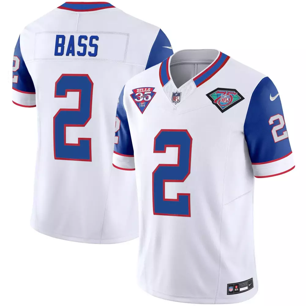tyler bass royal sleeves mens buffalo bills alternate vapor black gold black inverted limited all stitched