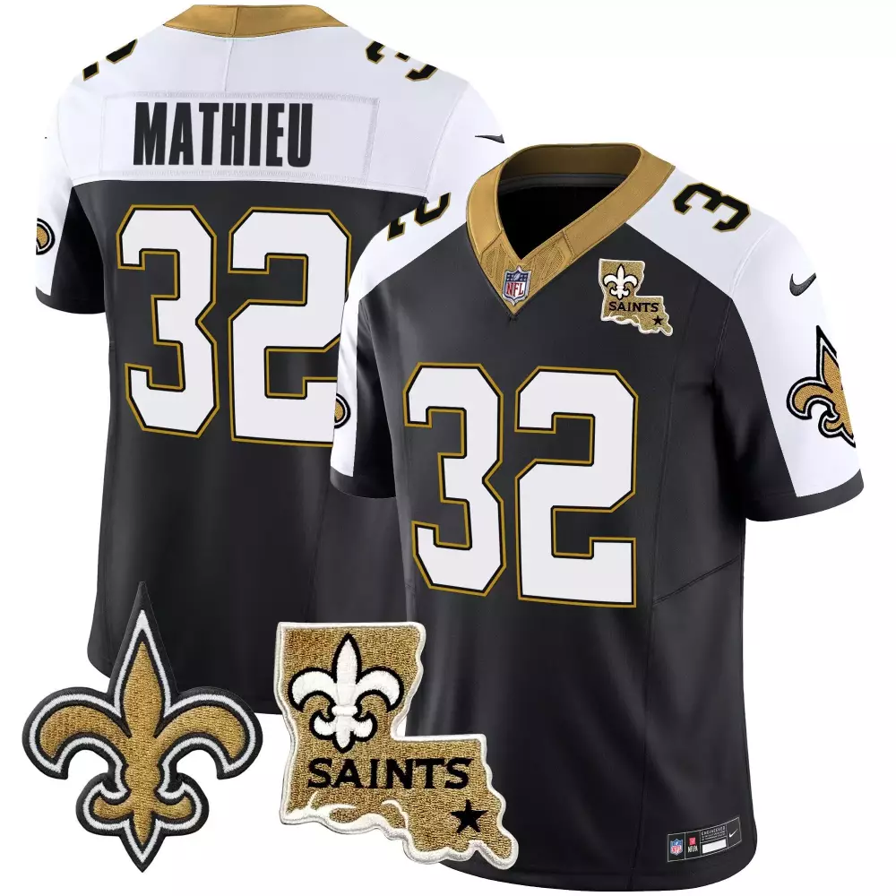 tyrann mathieu alternate mens new orleans saints 2024 new orleans city vapor limited jersey all stitched