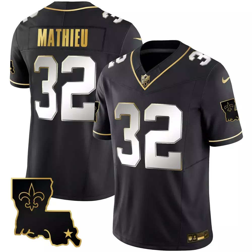 tyrann mathieu alternate mens new orleans saints 2024 new orleans city vapor limited jersey all stitched