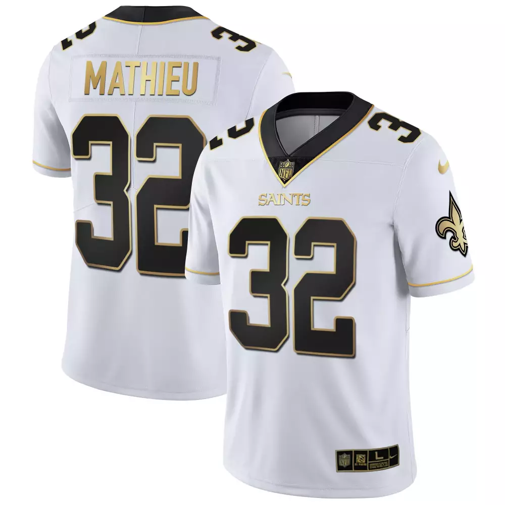 tyrann mathieu inverted mens new orleans saints vapor limited jersey new orleans patch all stitched