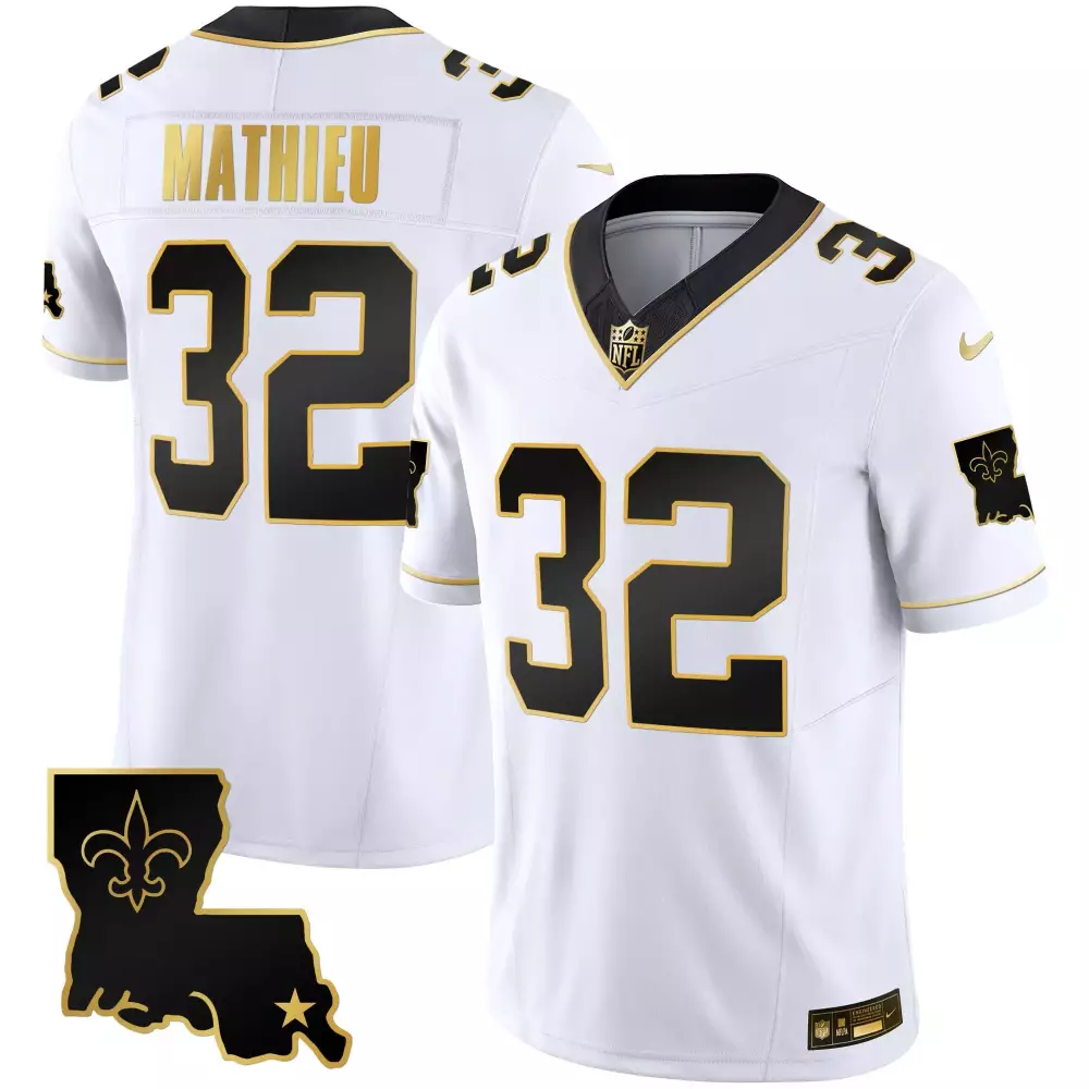 tyrann mathieu inverted mens new orleans saints vapor limited jersey new orleans patch all stitched
