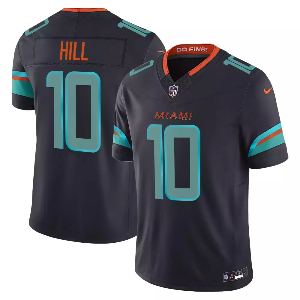 tyreek hill men miami dolphins 2025 rivalries vapor limited jersey all stitched
