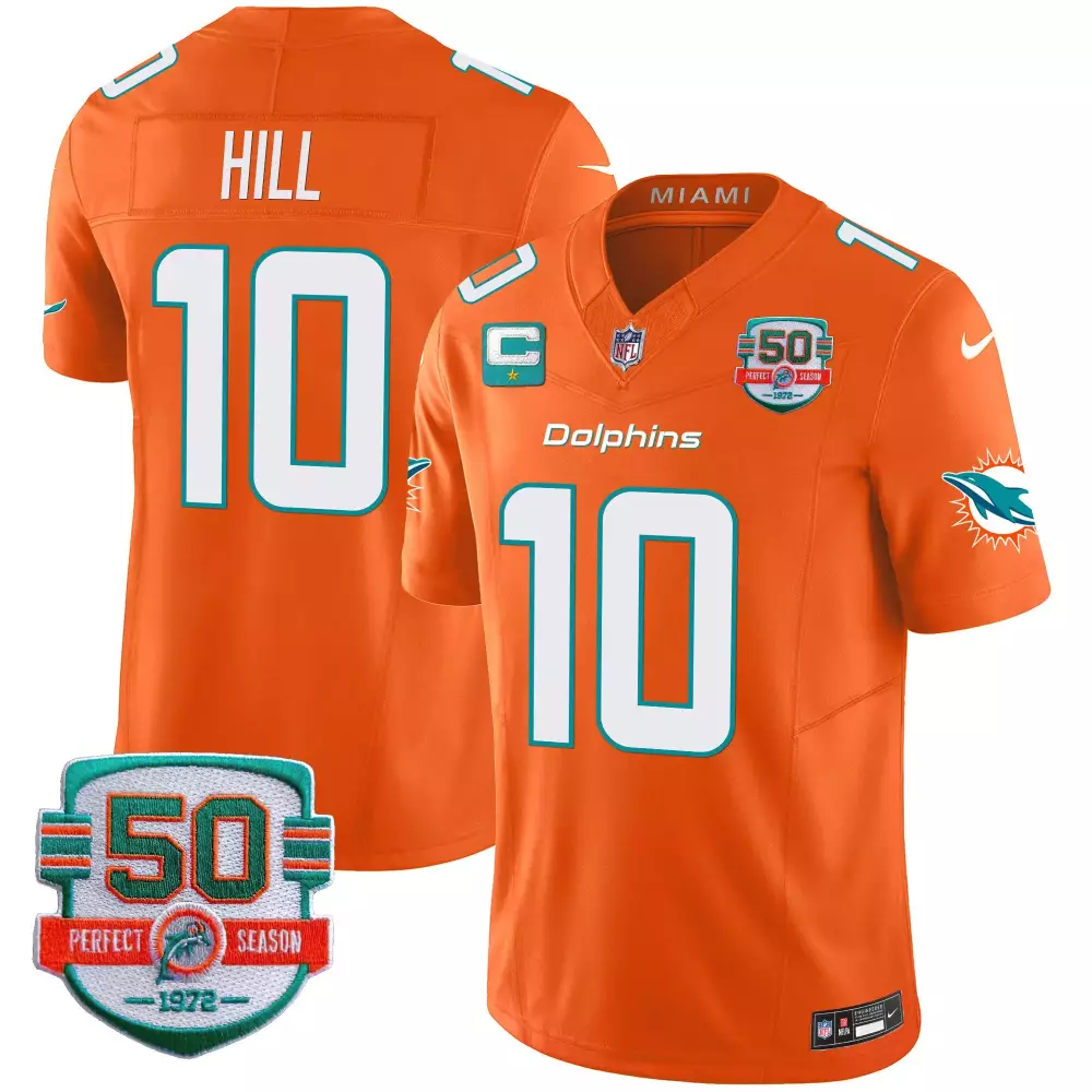 tyreek hill men miami dolphins 2025 rivalries vapor limited jersey all stitched