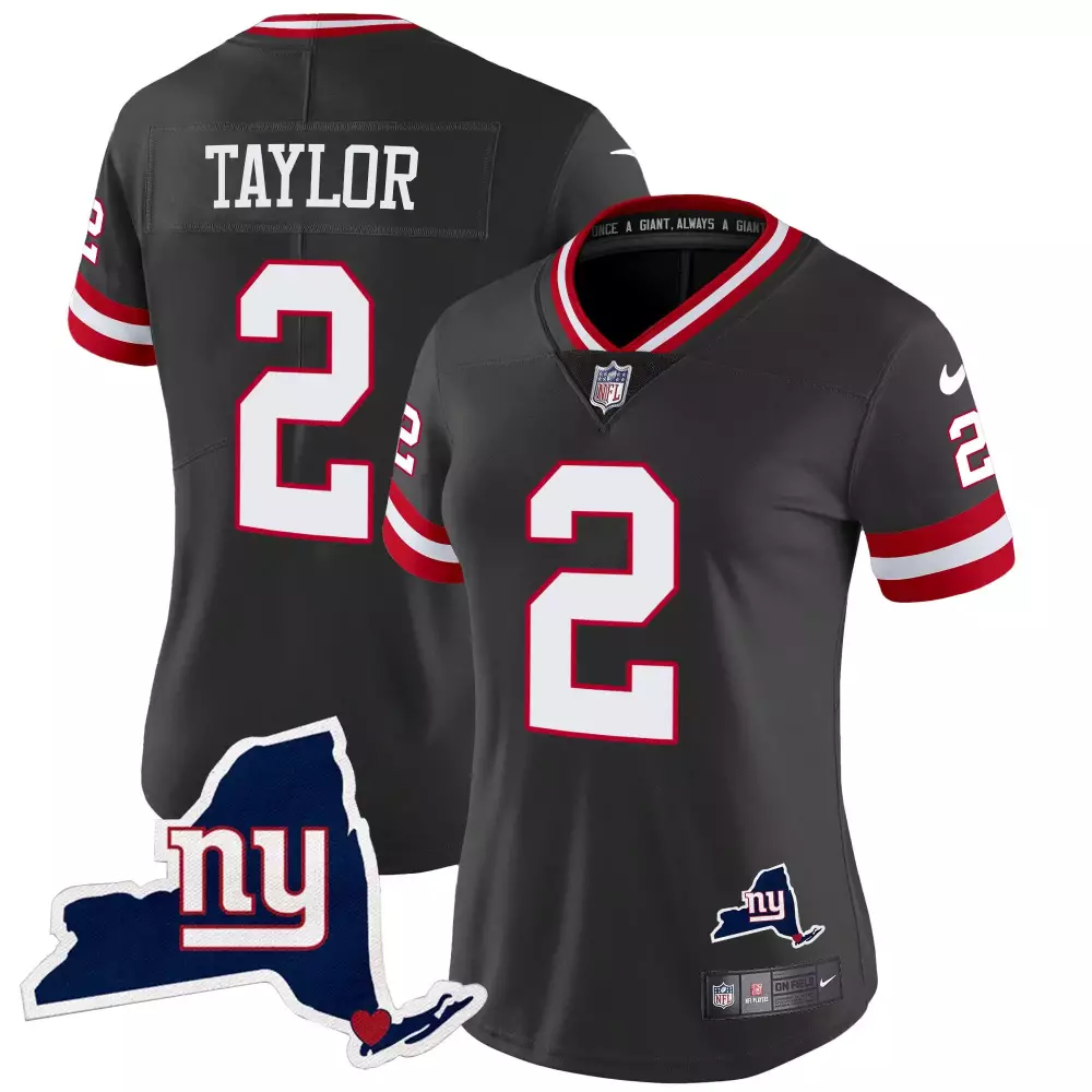 tyrod taylor black alternate mens new york giants new york state map patch limited jersey v2 all stitched