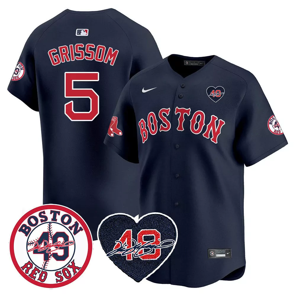 vaughn grissom navy mens boston red sox tim wakefield memorial patch vaper premier limited jersey all stitched all stitc