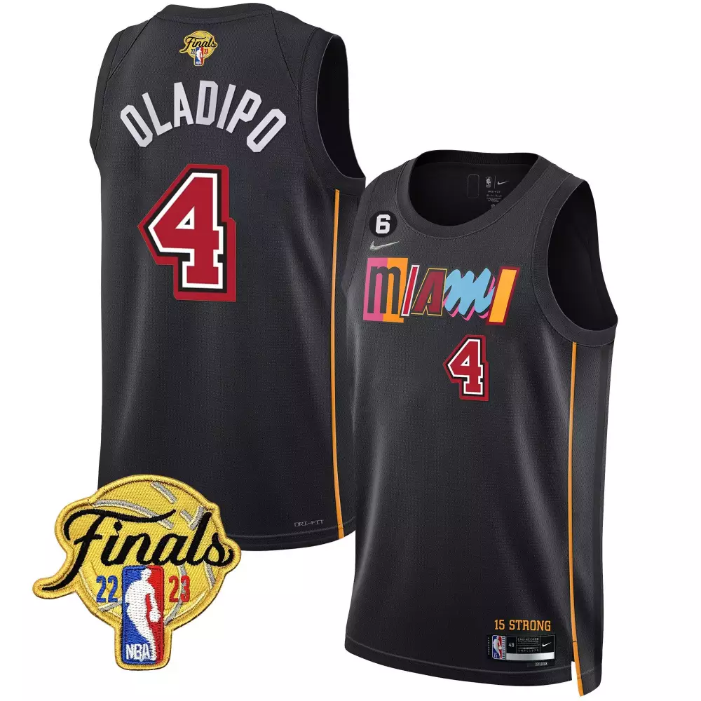 victor oladipo black limited mens miami heat 3time champions patch collection jersey all stitched