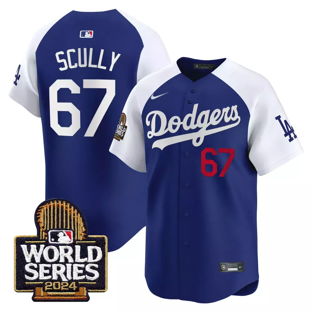 Vin Scully 2024 Dodgers Fernando Memorial Jersey | Premier Vapor Limited Edition | For Men, Women & Youth