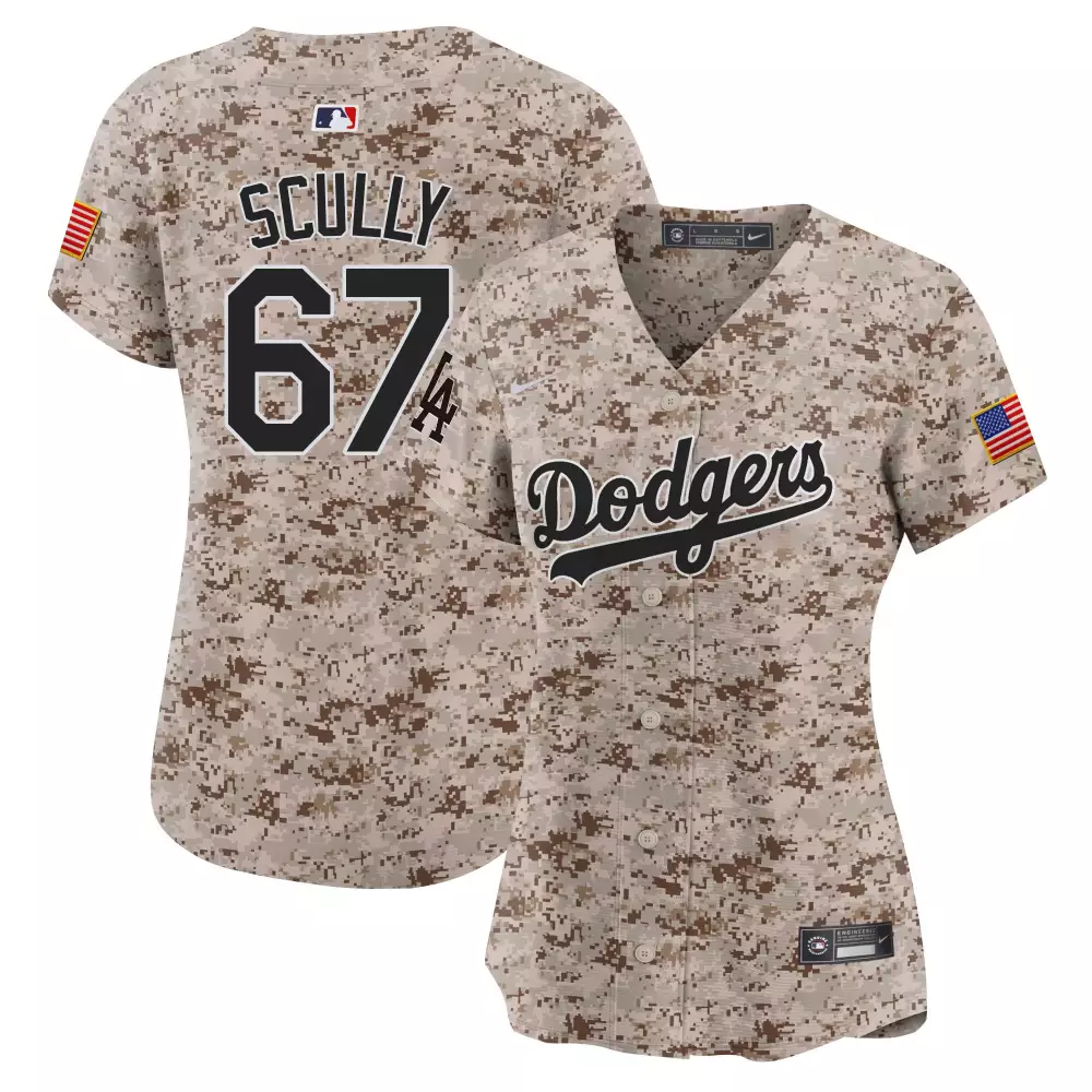 Vin Scully Cream Women's Dodgers Snoop Dogg Vapor Premier Limited Jersey | Stitched Fan Gear | For Men, Women & Youth