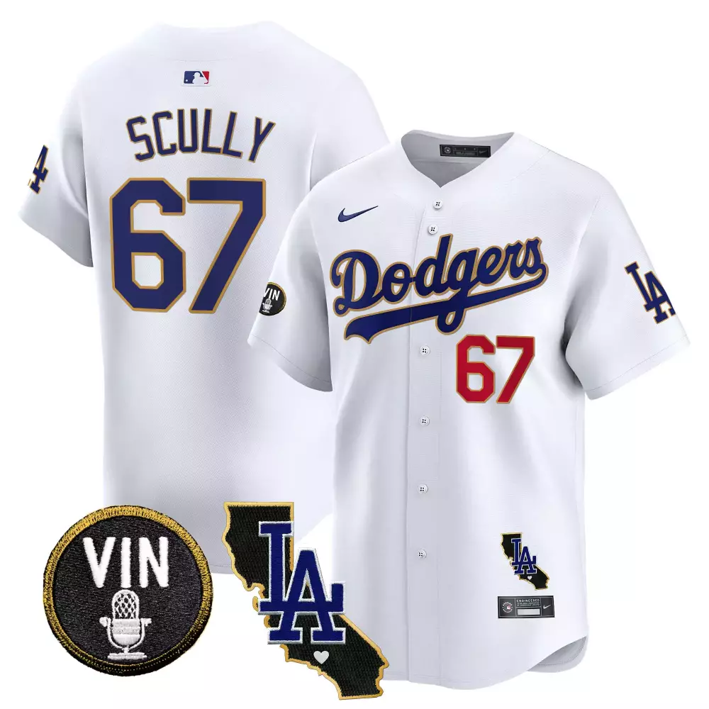 Vin Scully Dodgers USMC Alternate Vapor Premier Limited Jersey | Woodland | Fan Gear for Men, Women & Youth