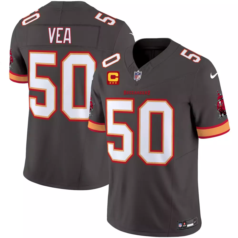 vita vea pewter mens tampa bay buccaneers throwback vapor limited jersey v3 all stitched