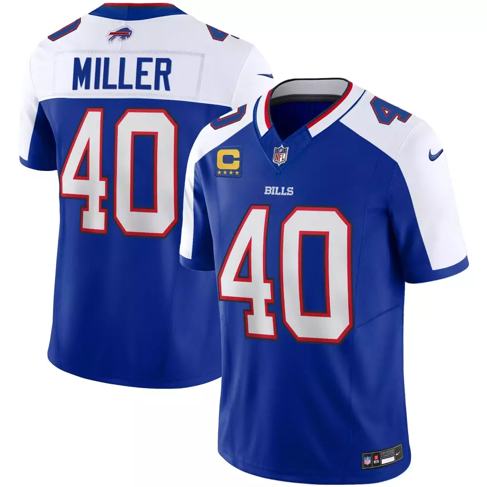von miller alternate mens buffalo bills new york patch gold vapor limited jersey all stitched