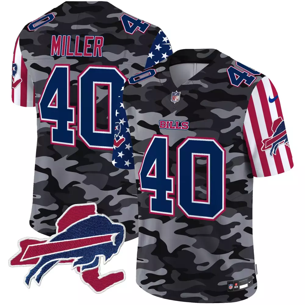 von miller black camo mens buffalo bills american style vapor limited jersey v2 all stitched