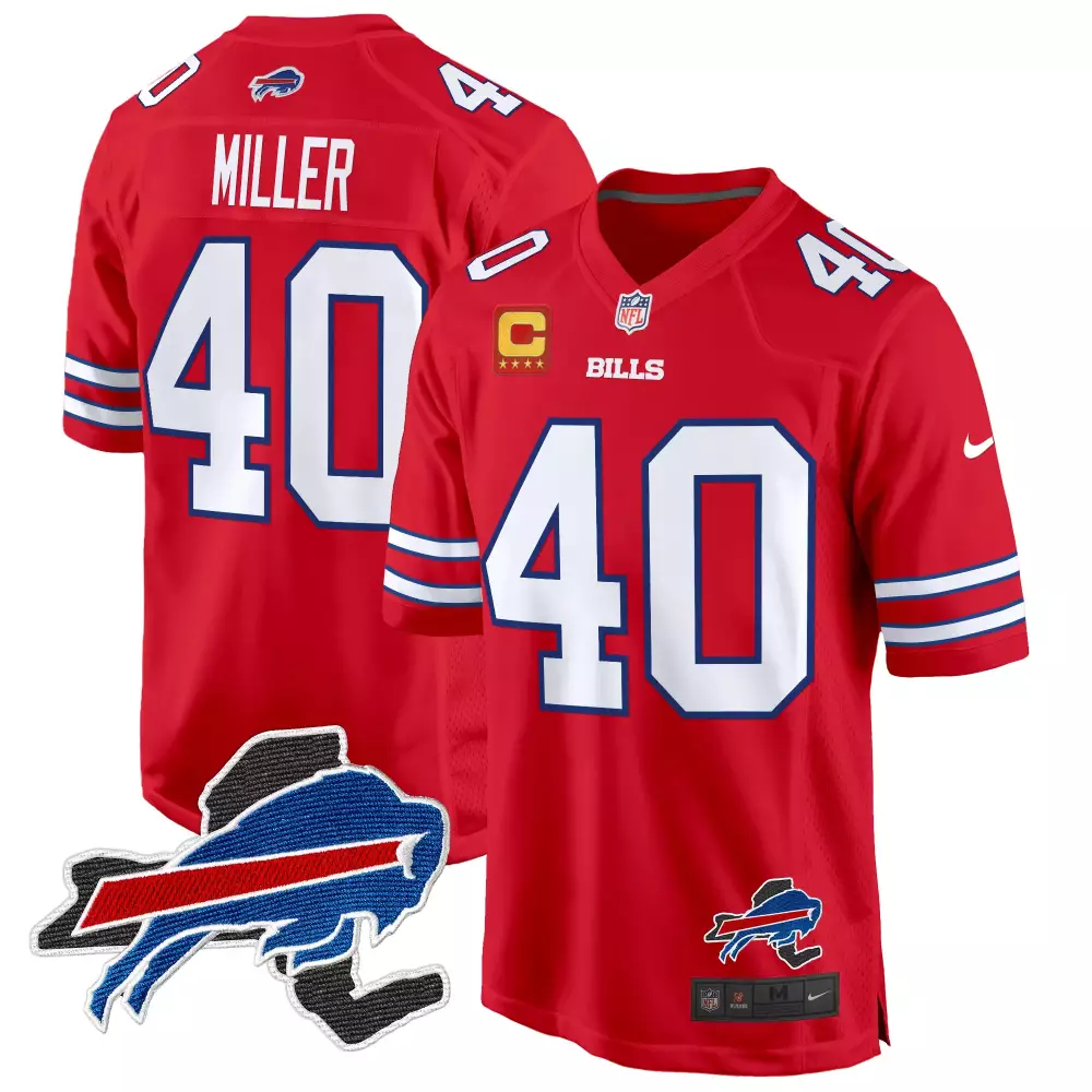 von miller red mens buffalo bills american style vapor limited jersey v2 all stitched