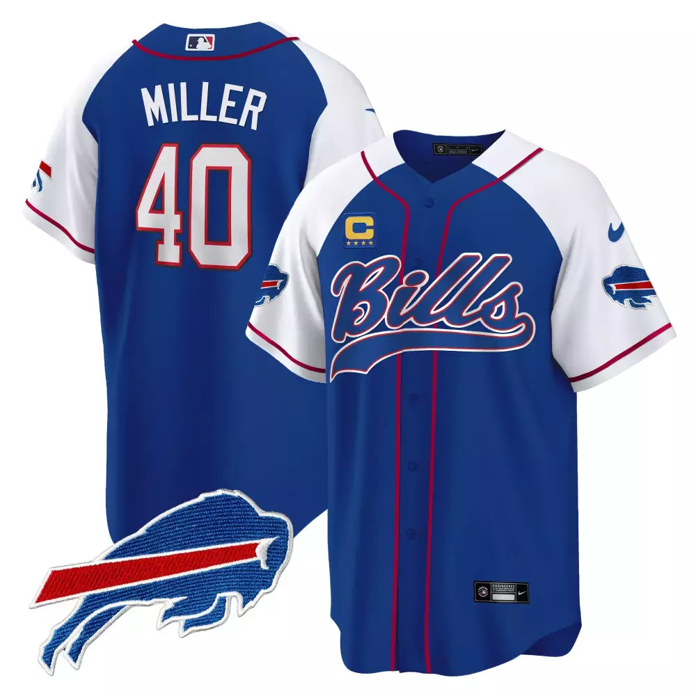 von miller royal alternate mens buffalo bills baseball jersey all stitched