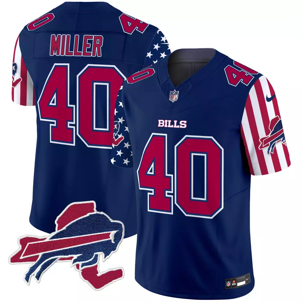 von miller royal mens buffalo bills american style vapor limited jersey v2 all stitched