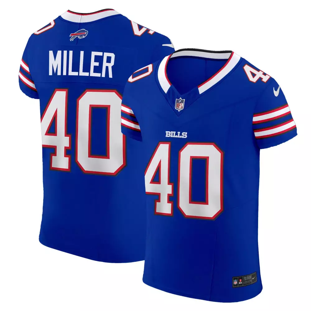 von miller royal mens buffalo bills throwback 2024 vapor limited jersey all stitched