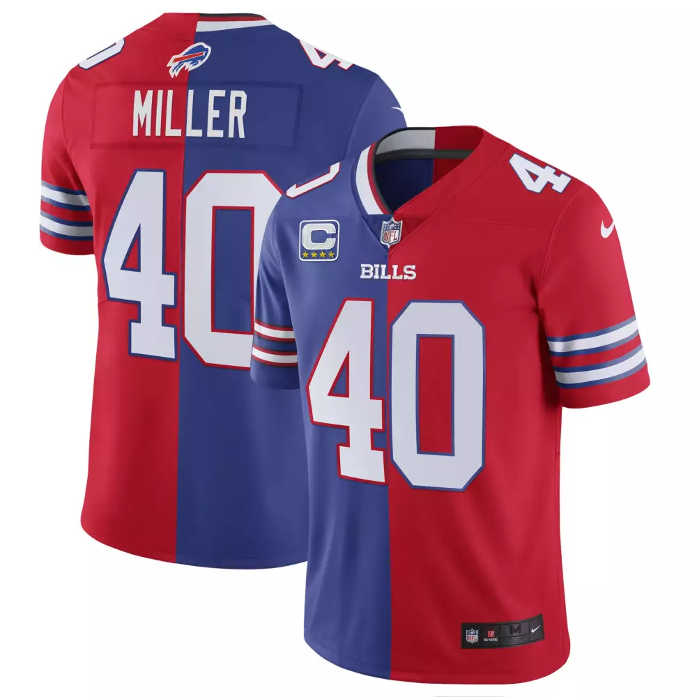 von miller royal womens buffalo bills american style vapor limited jersey all stitched
