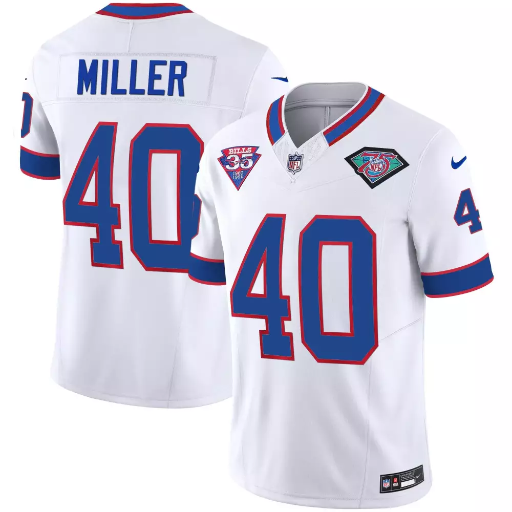 von miller white gold womens buffalo bills white gold black gold all stitched