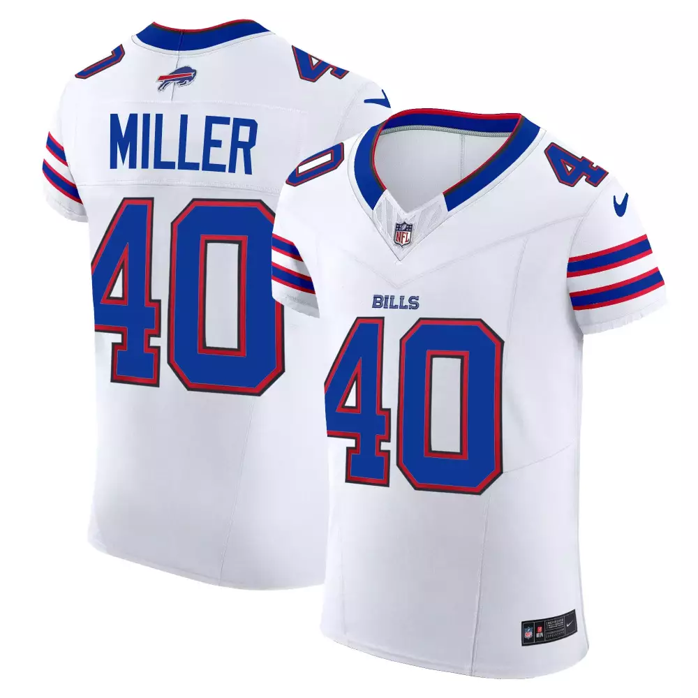 von miller white mens buffalo bills vapor elite jersey all stitched