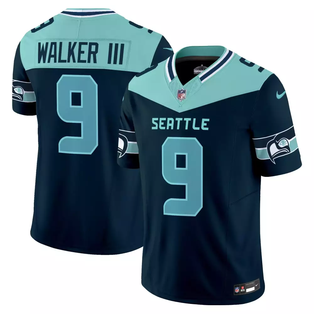 walker iii alternate mens seattle seahawks 2024 seattle city patch gold vapor limited jersey all stitched