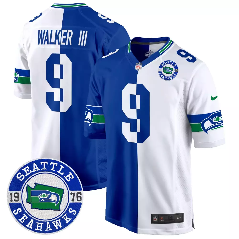 walker iii royal womens seattle seahawks 2024 seattle city patch vapor limited jersey all stitched