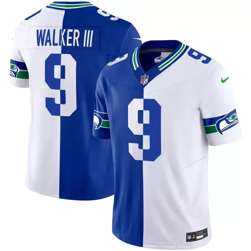 walker iii split mens seattle seahawks throwback gold jersey v2 all stitched