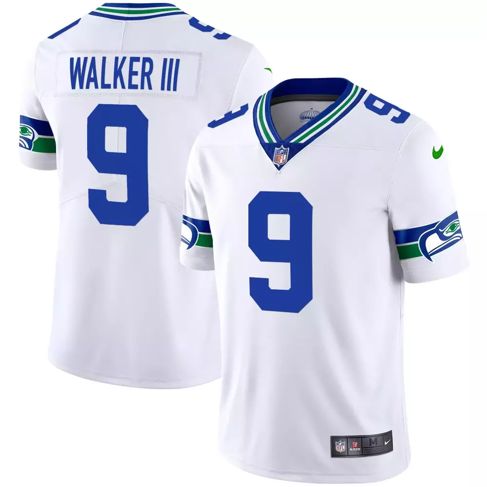 walker iii white mens seattle seahawks throwback gold jersey v2 all stitched