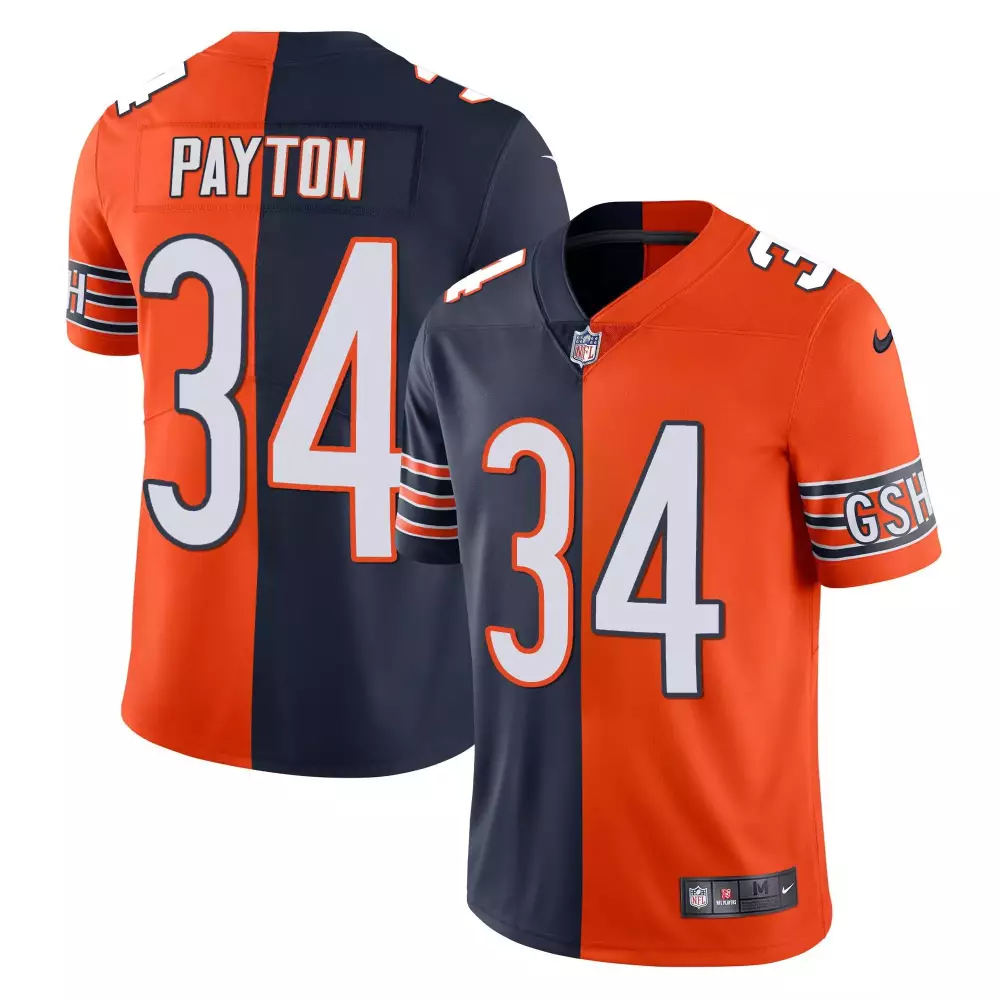walter payton royal mens chicago bears american style vapor limited jersey all stitched