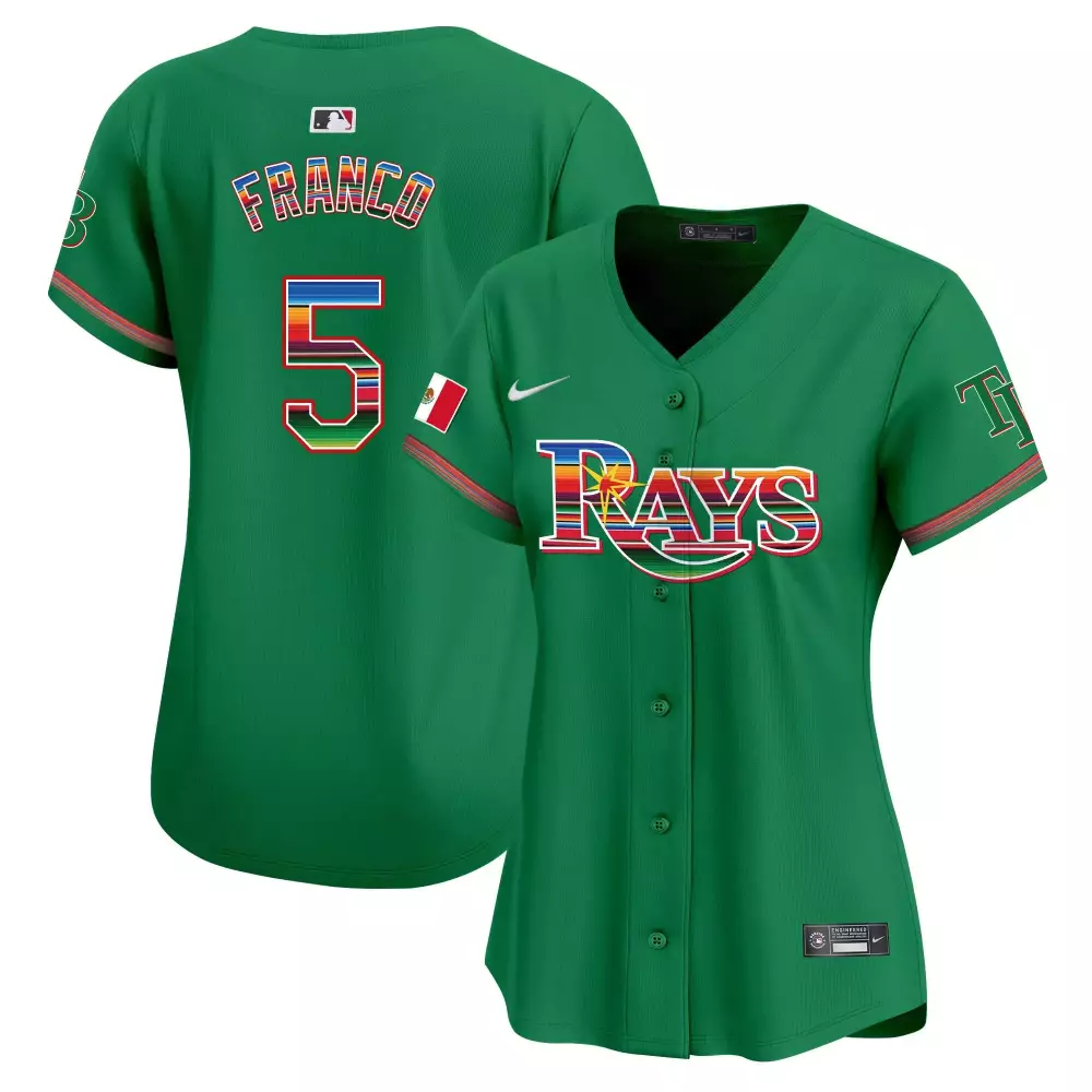wander franco cream mens tampa bay rays mexico vapor premier limited jersey all stitched