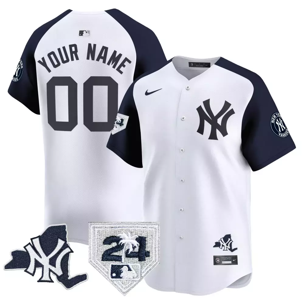 white alternate men new york yankees derek jeter patch vapor premier limited custom jersey all stitched