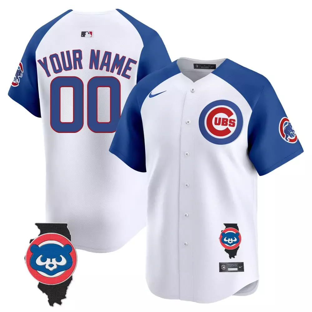 2024 Fourth of July Men's Chicago Cubs Jersey | White Vapor Premier Limited Edition V3 | Custom Fan Gear for Men, Women & Youth