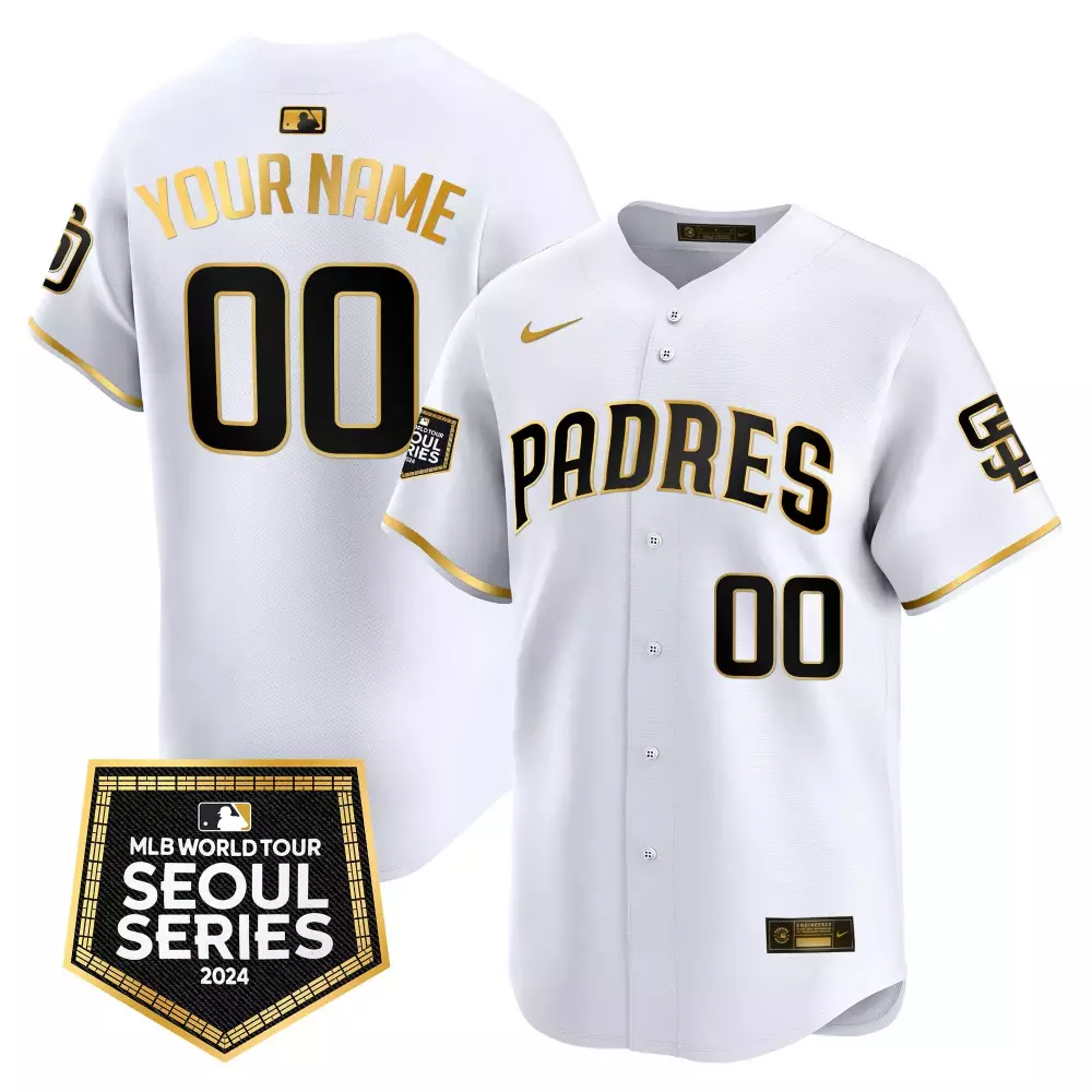 white gold men san diego padres 2024 for peter robinson patch vapor premier limited custom jersey all stitched