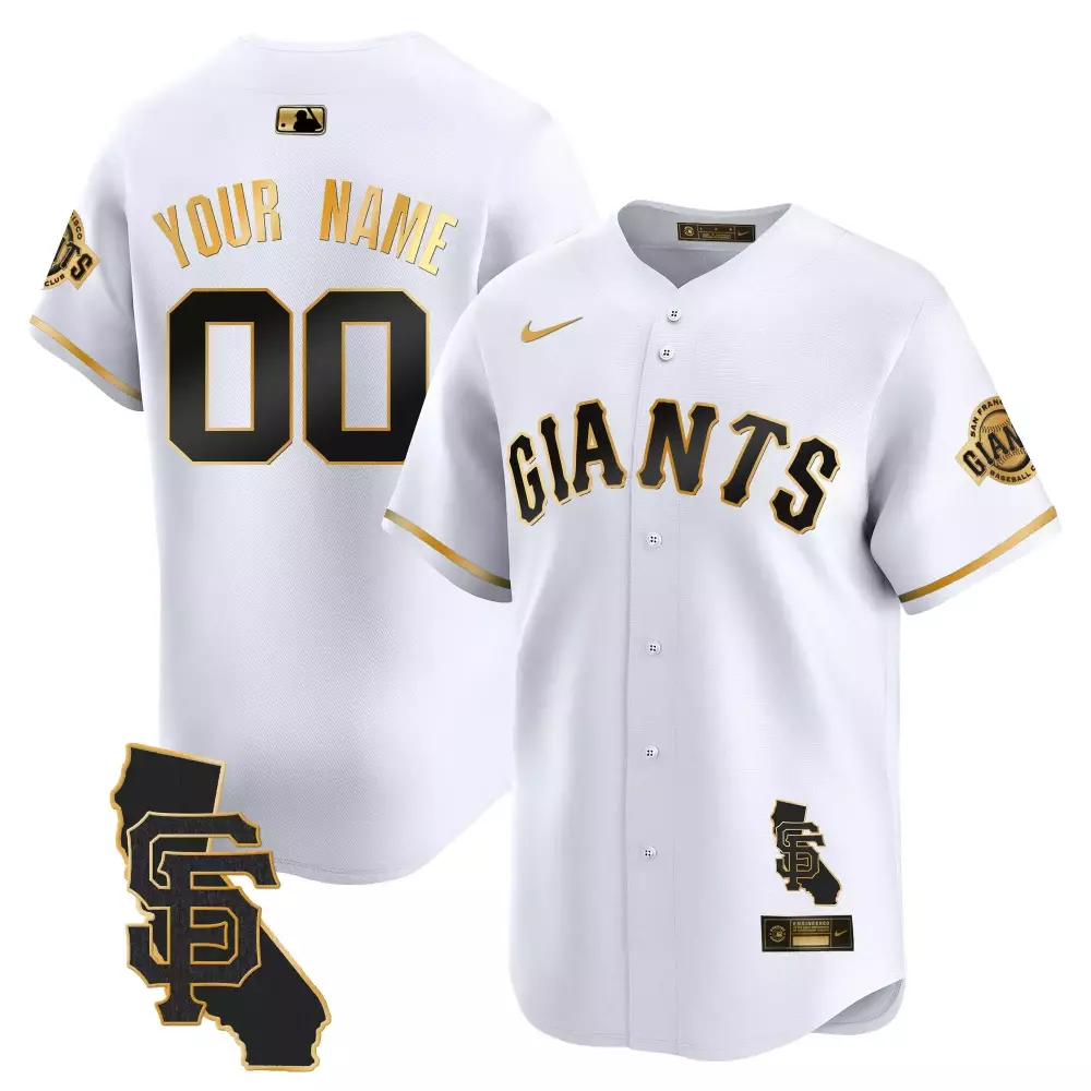 white gold men san francisco giants 2024 willie mays patch vapor premier limited custom jersey all stitched