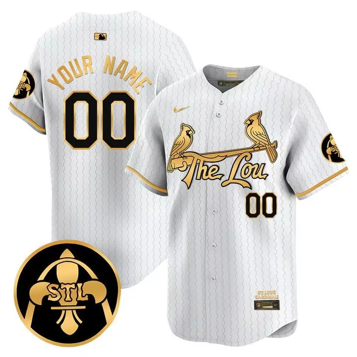 white gold men st louis cardinals 2024 city connect vapor premier limited custom jersey v2 all stitched