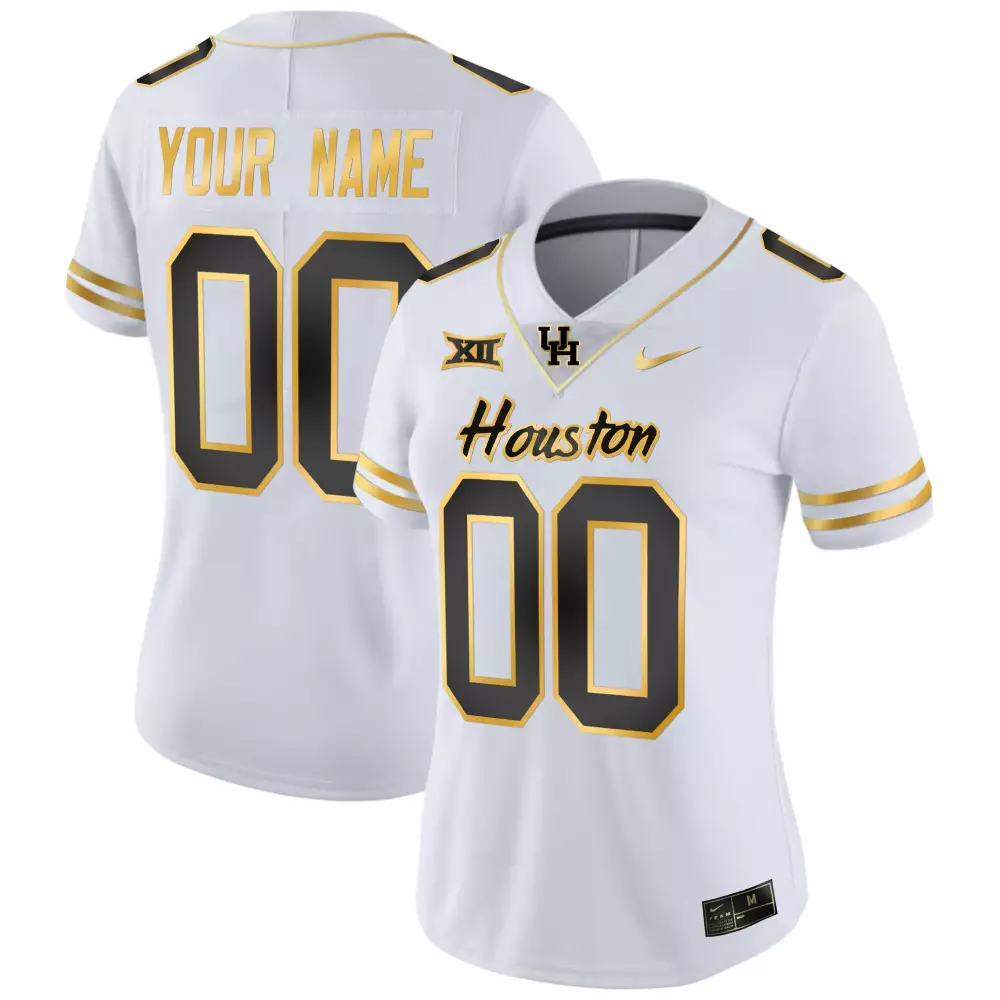 tony mathis jr white youths houston cougars 2023 oilers inspired vapor jersey all stitched