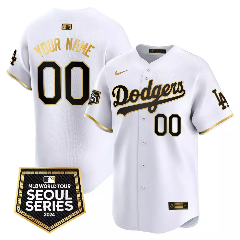 Women Dodgers 2024 World Series Jersey V2 | Limited Edition Stitched Fan Gear | For Women, Men & Youth
