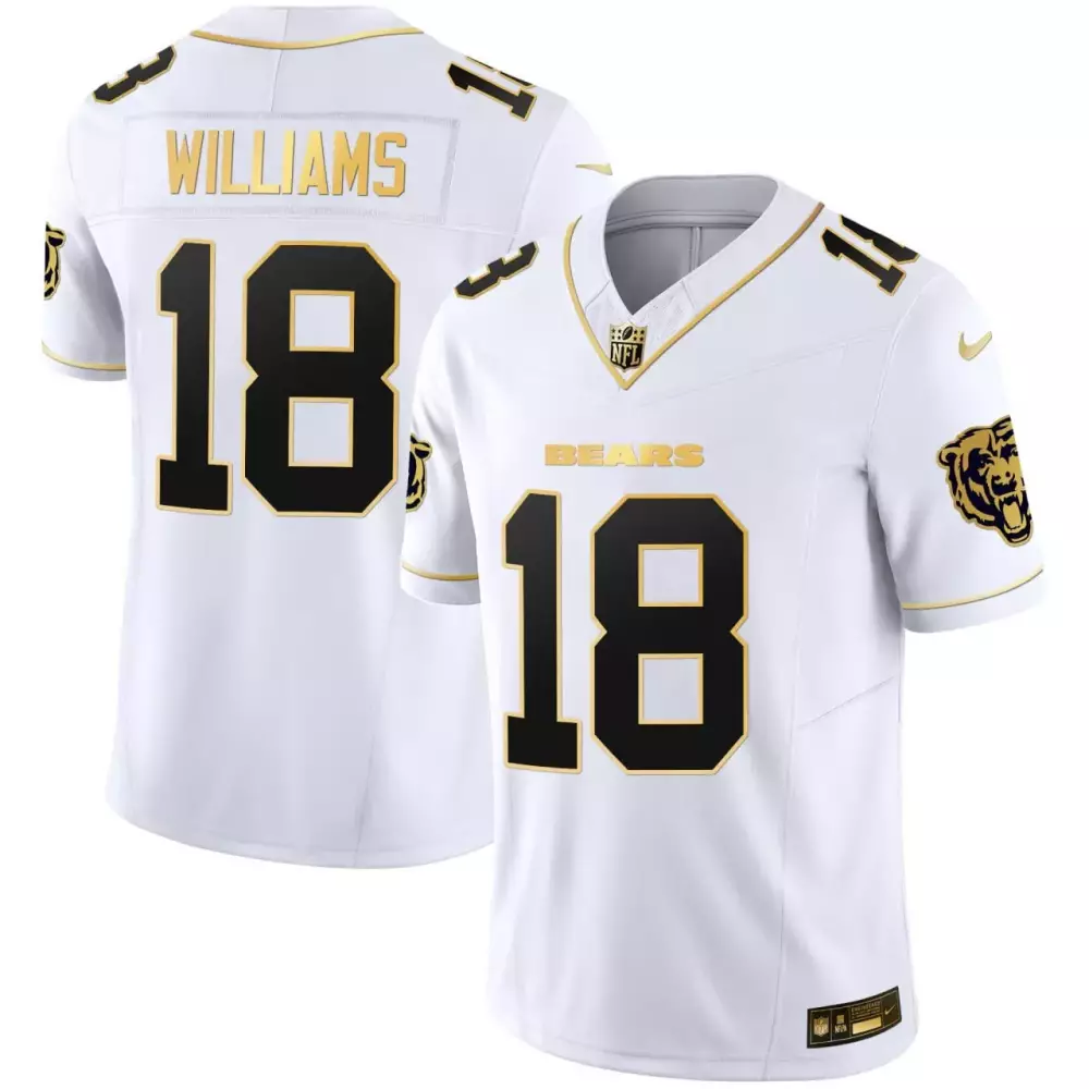 white gold men walter payton chicago bears 1986 chicago bears super bowl patch jersey all stitched