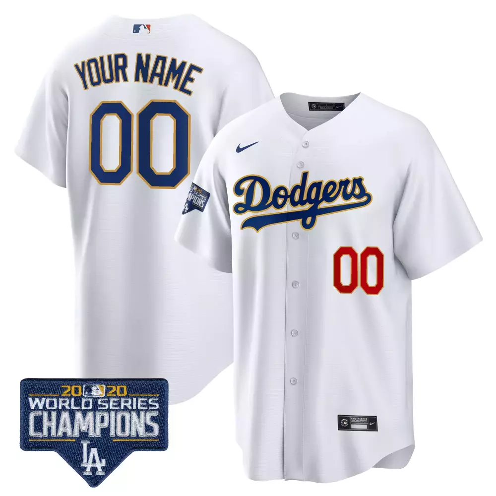 World Series Champions 2024 Royal Blue Jersey | Los Angeles Dodgers | Custom Fan Gear for Men, Women & Youth