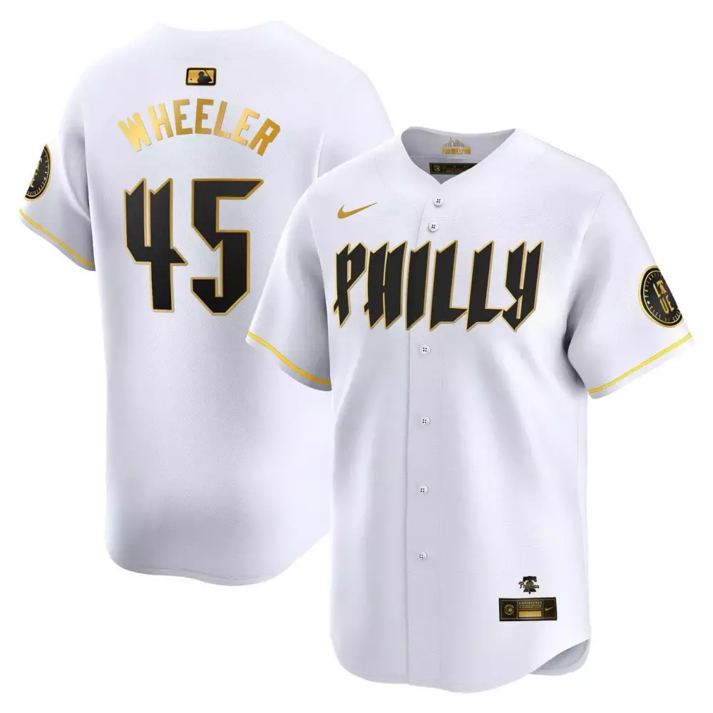 white gold zack wheeler philadelphia phillies blue 2024 city connect limited jersey