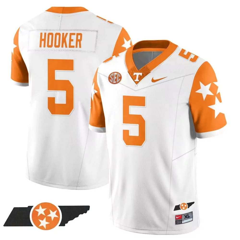 white gold youth tennessee volunteers checkerboard 2024 champions vapor premier limited custom jersey all stitched