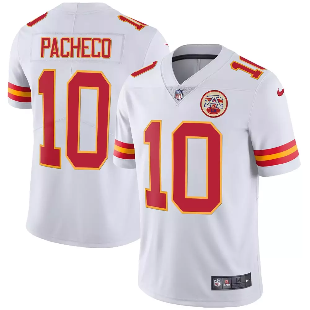 white harrison butker mens kansas city chiefs player vapor jersey all stitched