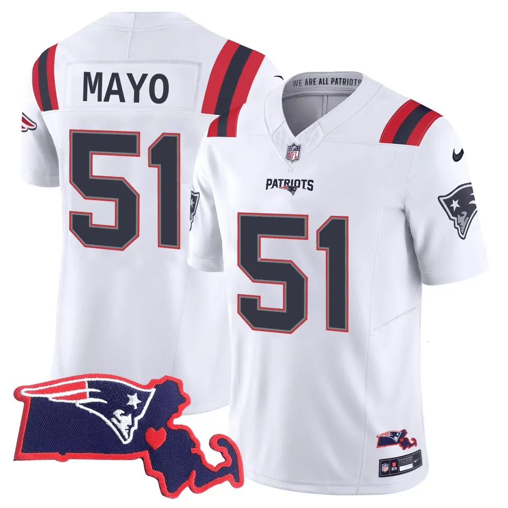 white men 51 jerod mayo new england patriots limited jersey all stitched