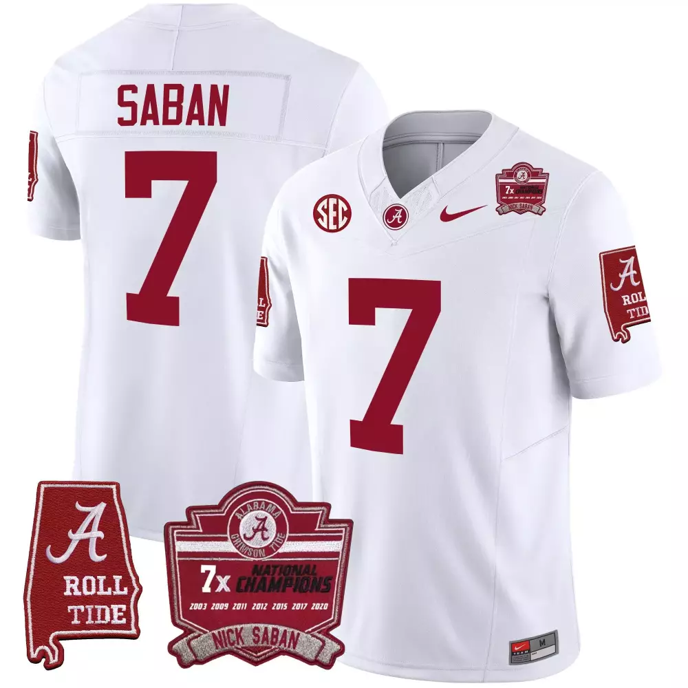 white limited youth alabama crimson tide 2024 final four patch basketball custom jersey all stitched