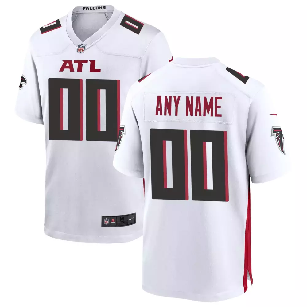 white men atlanta falcons game custom jersey all stitched