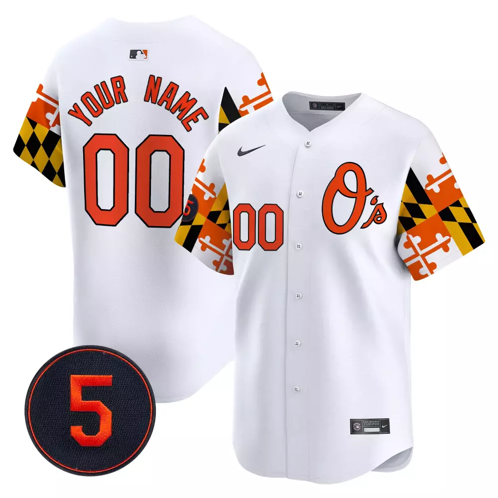 white men baltimore orioles robinson patch vapor premier limited custom jersey v4 all stitched