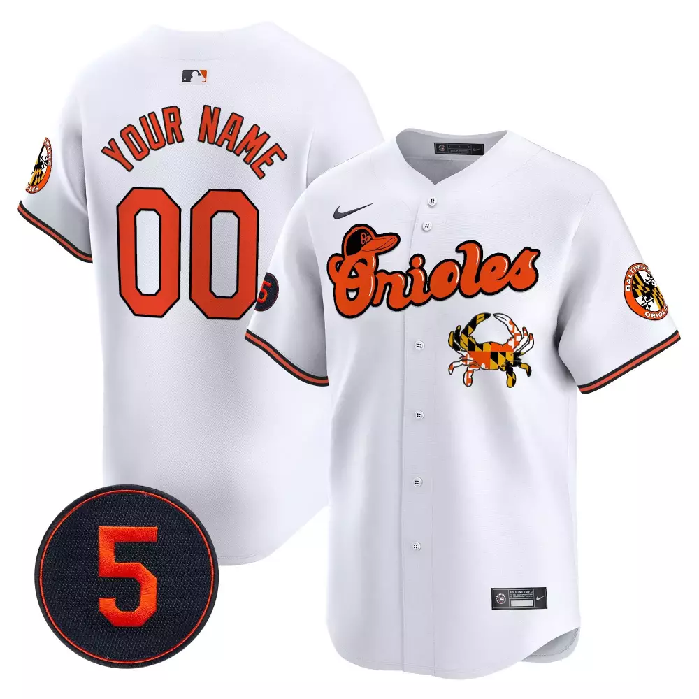 white men baltimore orioles robinson patch vapor premier limited custom jersey v4 all stitched