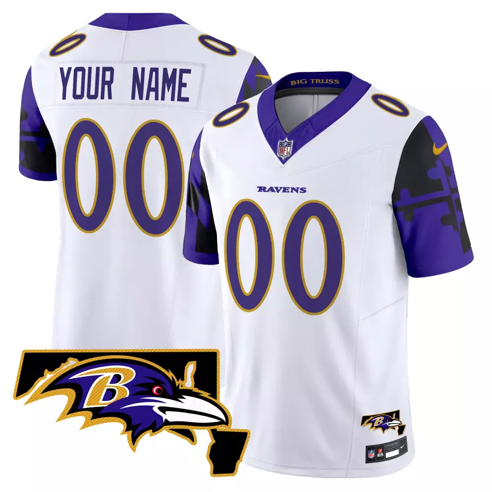 white men baltimore ravens joe d jacoby patch vapor limited custom jersey v2 all stitched