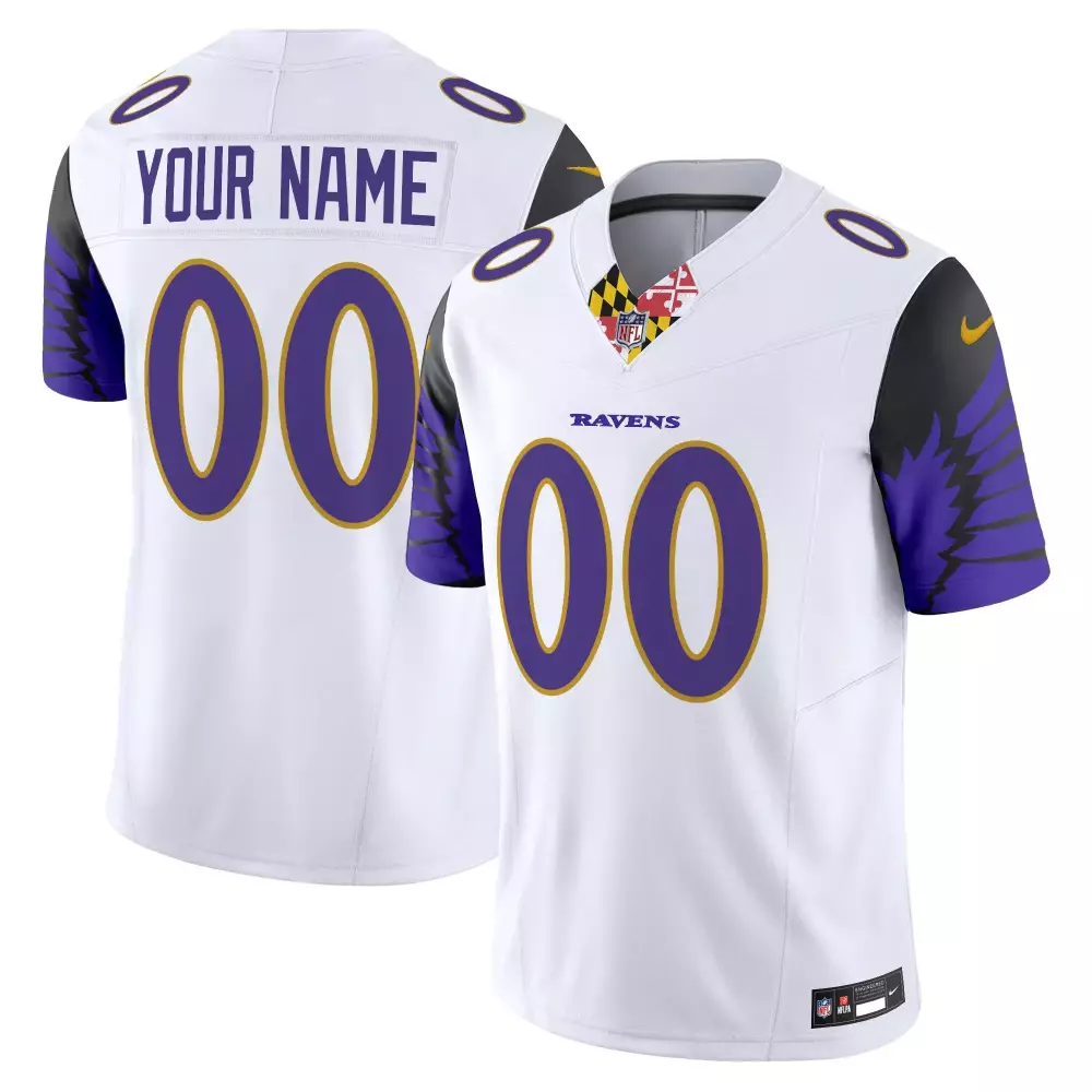 white men baltimore ravens mexico vapor limited custom jersey all stitched