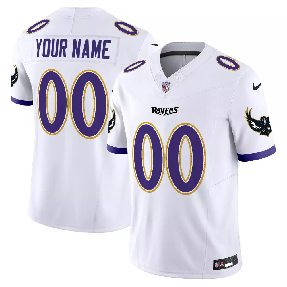 white men baltimore ravens mexico vapor limited custom jersey all stitched